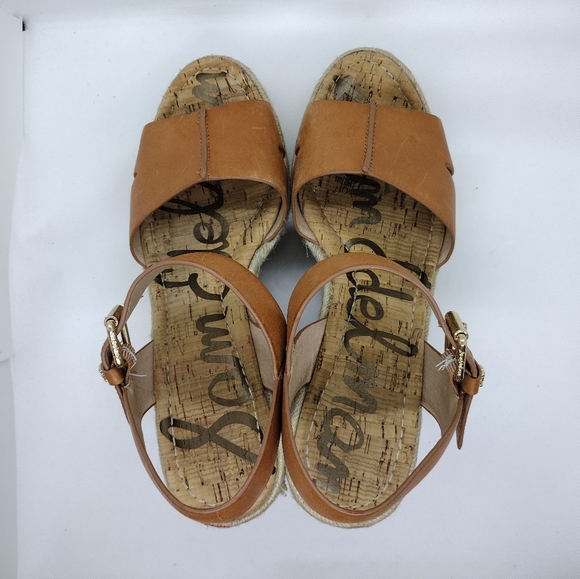 Sam Edelman Maura Wedge in Natural Bluff Size 9.5 - Picture 5 of 10